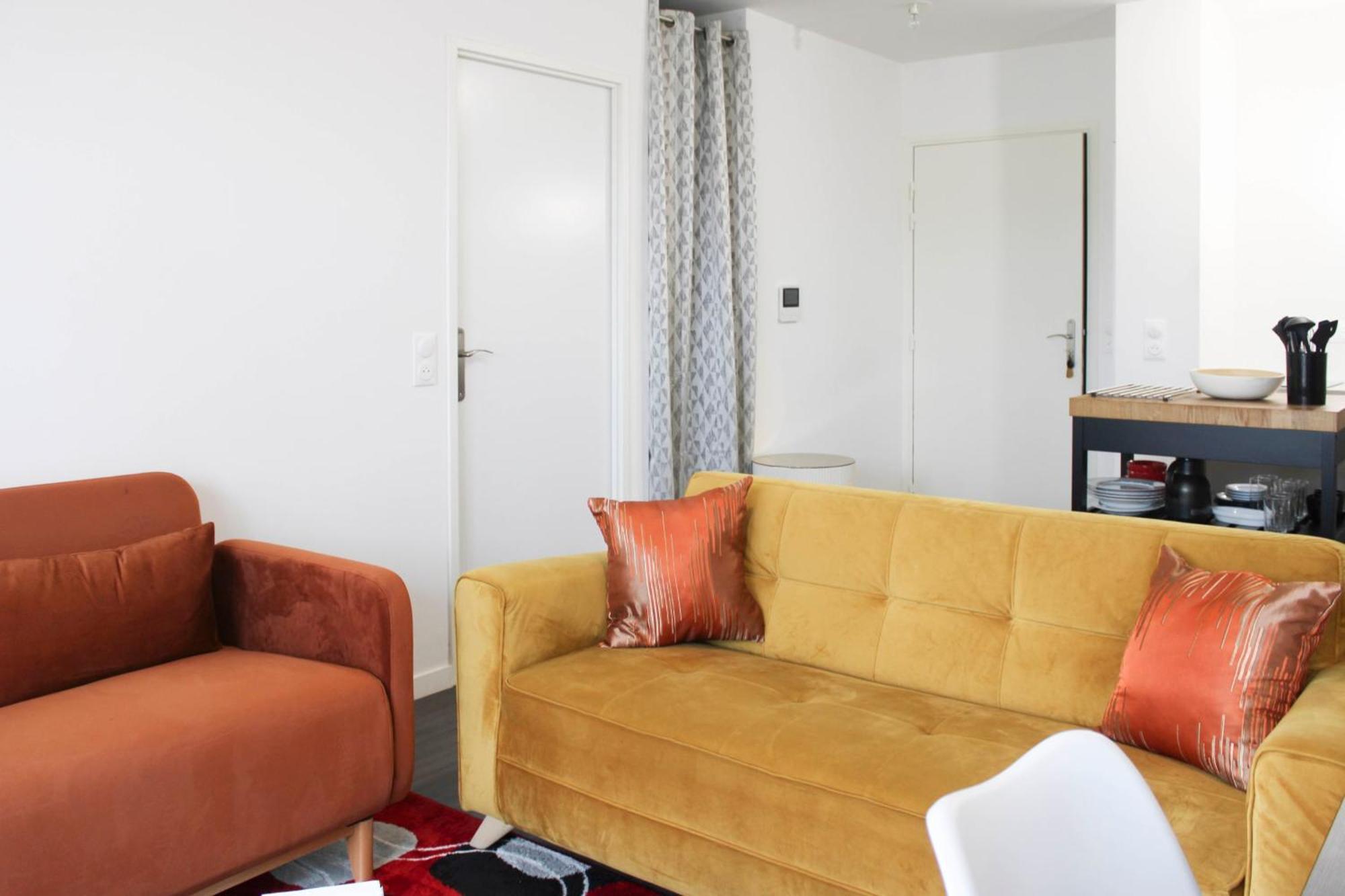 Apartamento Charming T2 Near The Basilica Of Saint-Denis Exterior foto